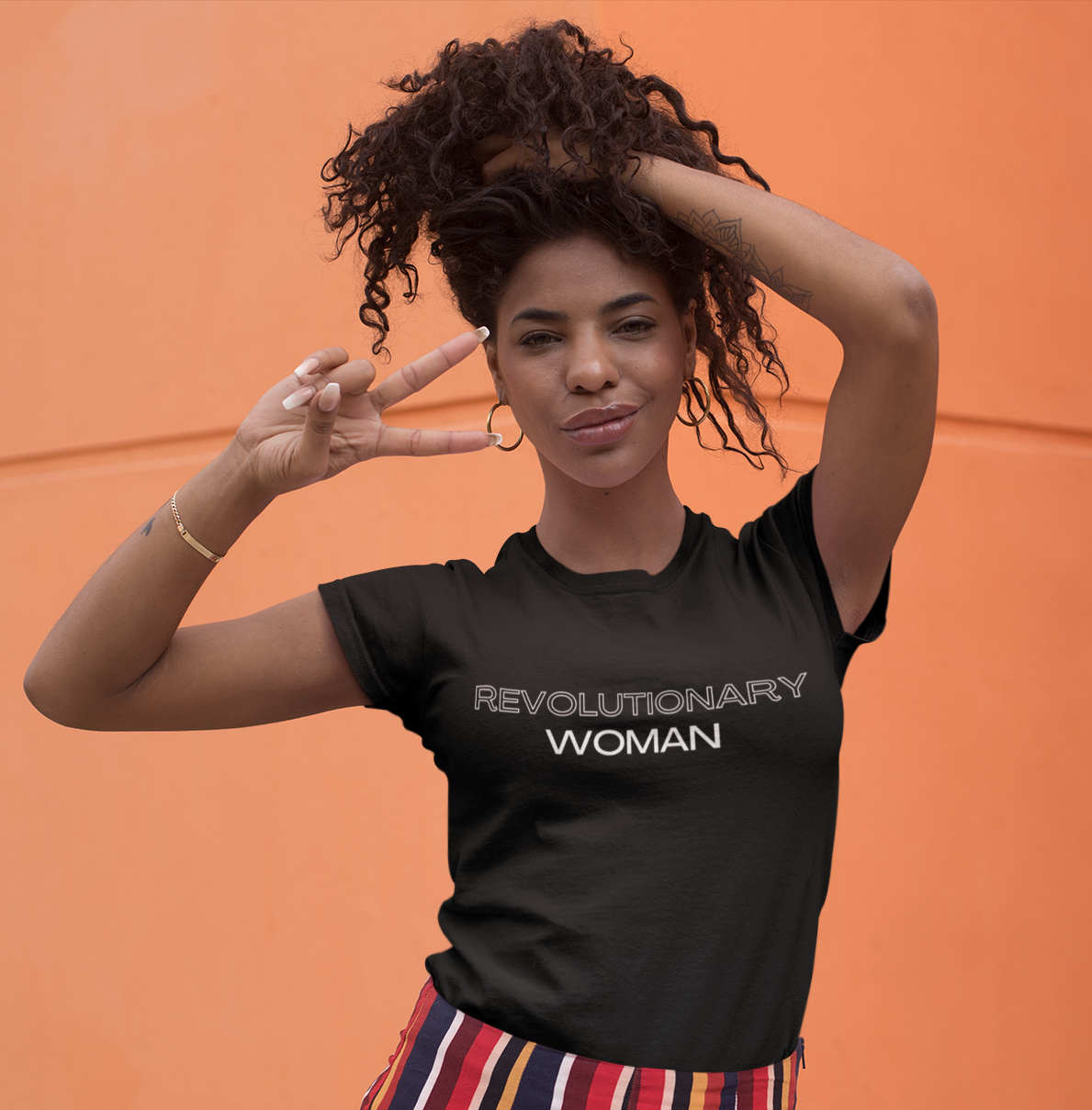 Revolutionary Women T shirt - EarthTones