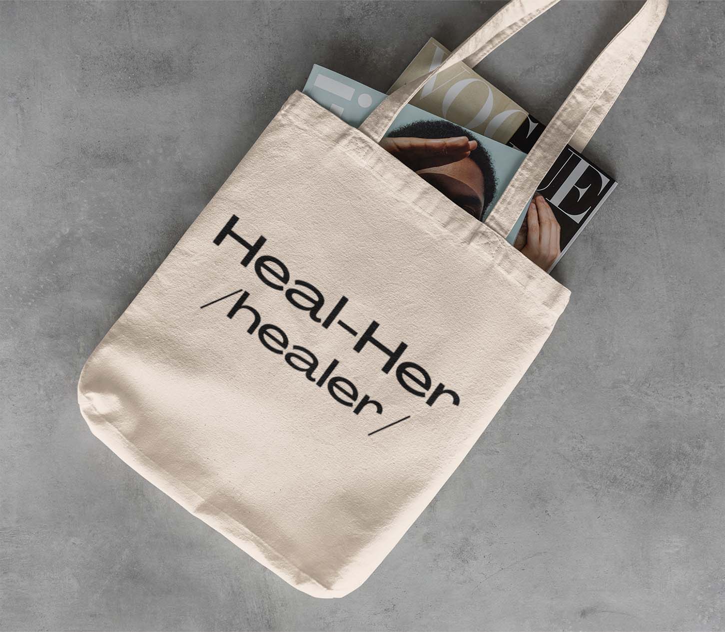 Heal-Her Tote - EarthTones
