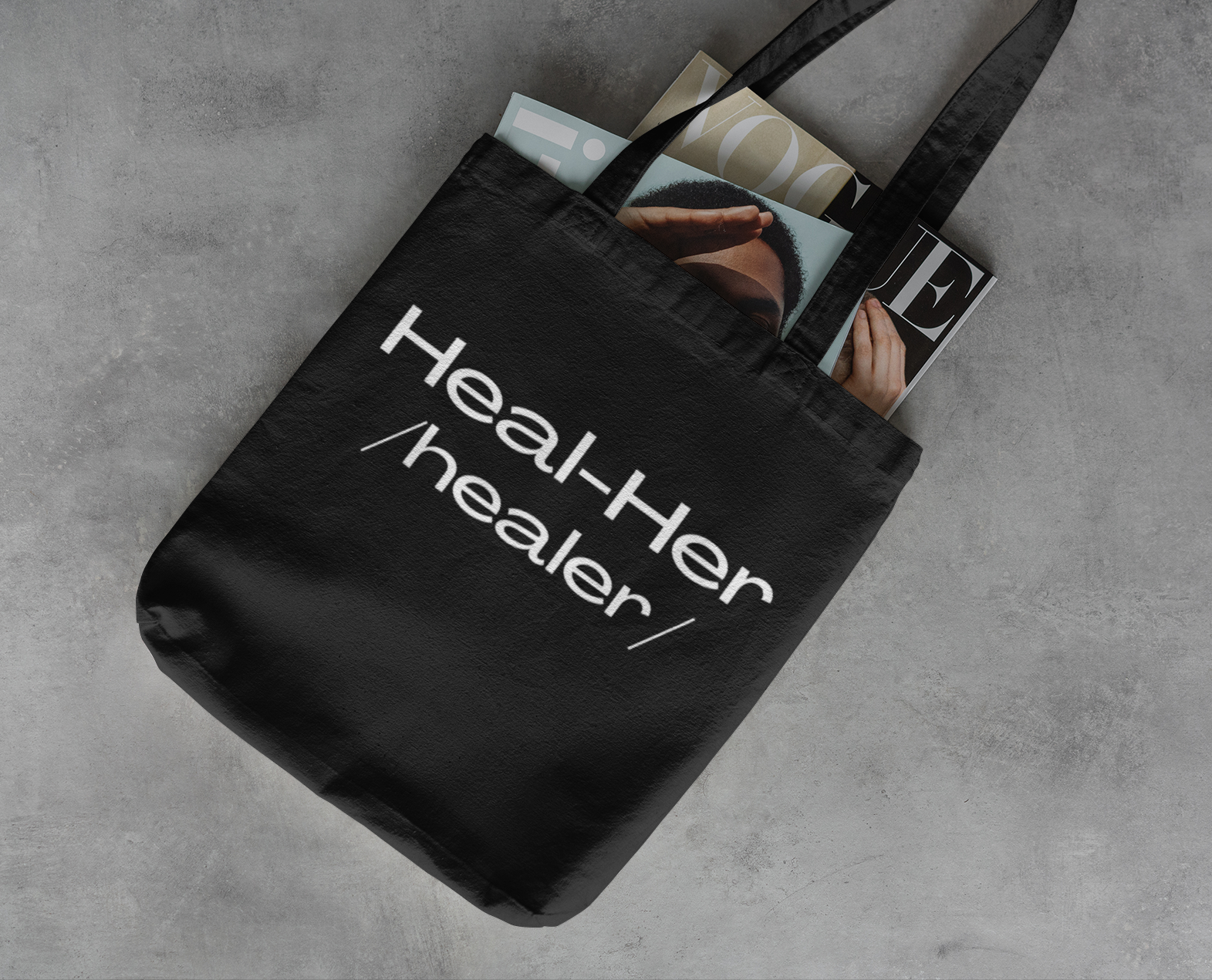 Heal-Her Tote - EarthTones