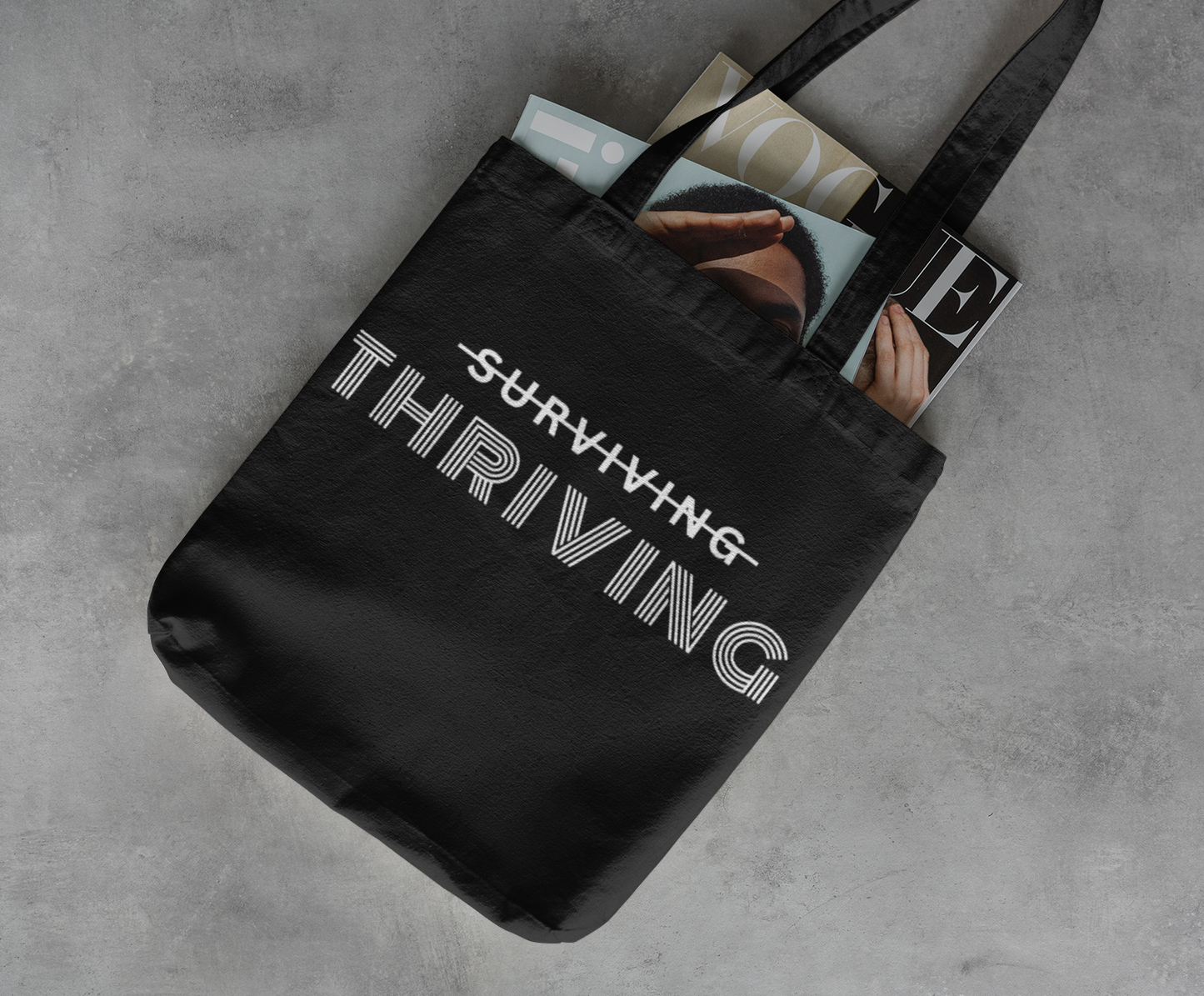 Thriving Tote - EarthTones