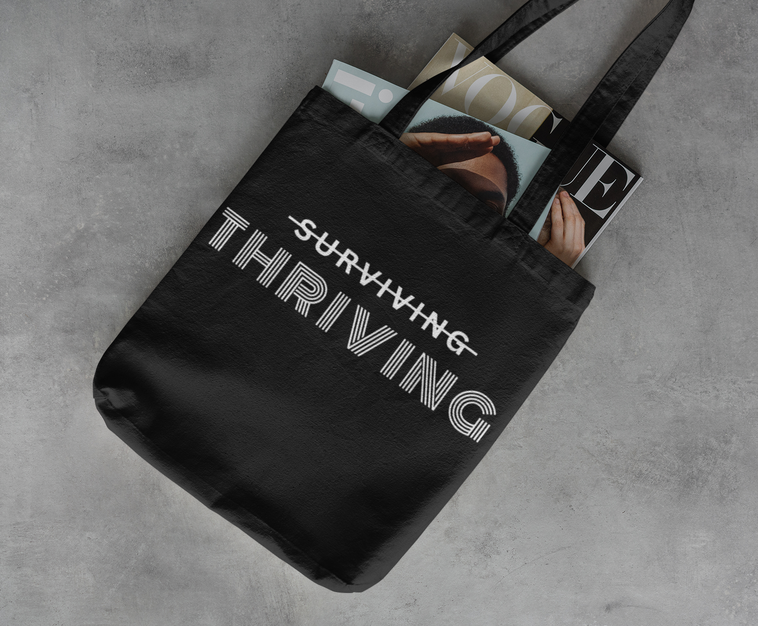 Thriving Tote - EarthTones