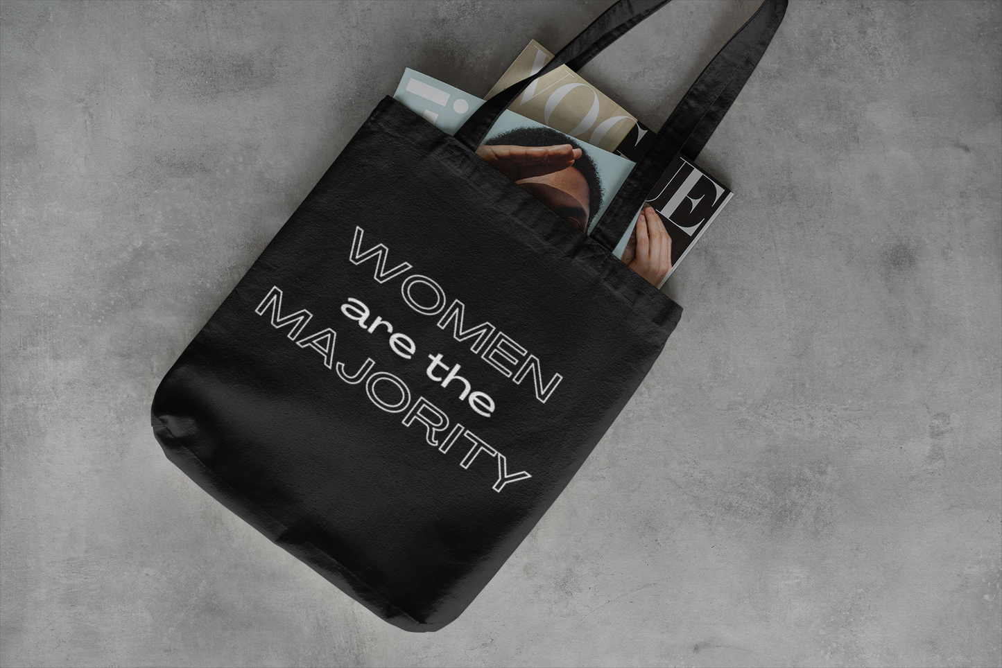 Women are the Majority Tote - EarthTones